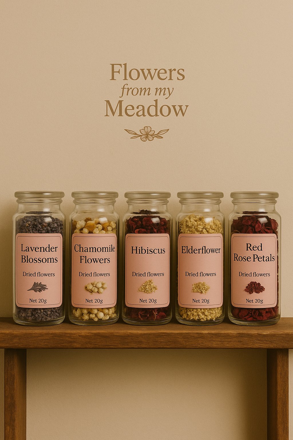 Dried Flowers - Flowers from my Meadow