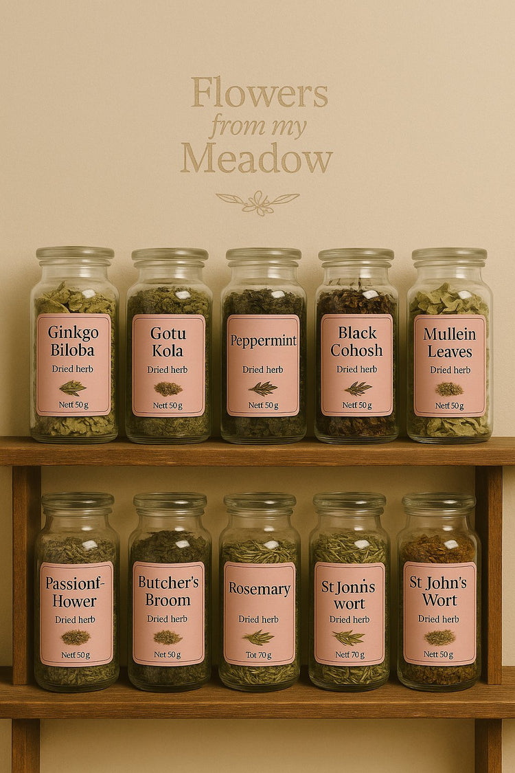 Dried Herbs - Flowers from my Meadow