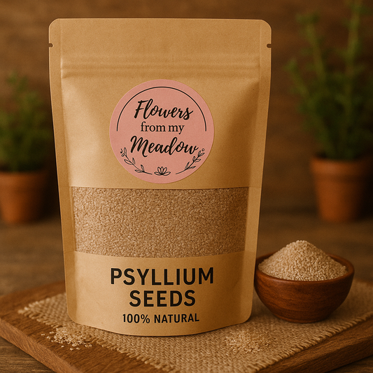 Whole Psyllium Seeds – Herbal Fibre Support for Gut Health & Gentle Detox