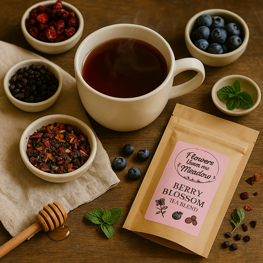 Berry Blossom Tea | Antioxidant Herbal Blend for Immune Support