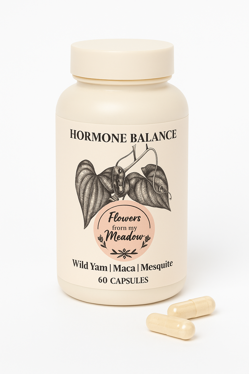 Wild Yam | Maca | Mesquite Capsules - Hormone Balance from within