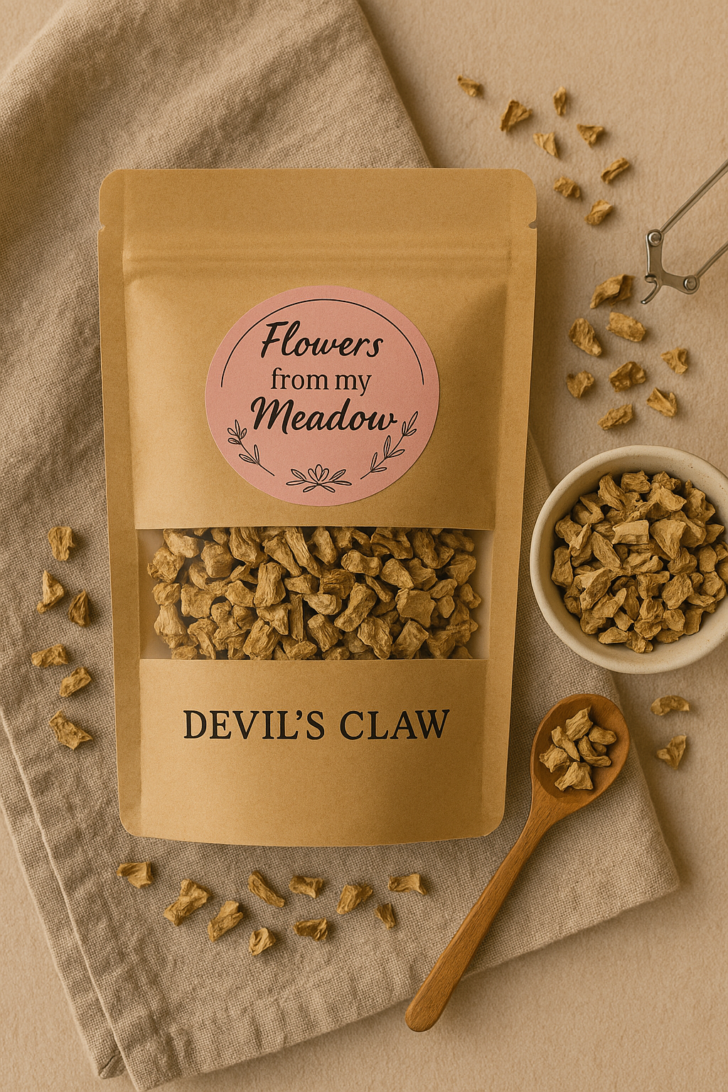 Milled Devil’s Claw Root – Traditional Herbal Support for Inflammation & Joint Pain
