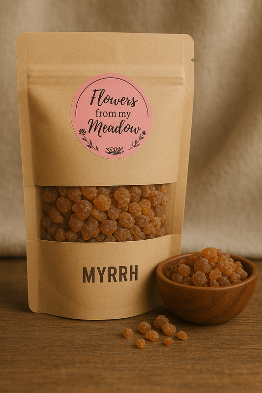 Myrrh Resin – Grounding Herbal Support for Healing, Protection & Skin Repair