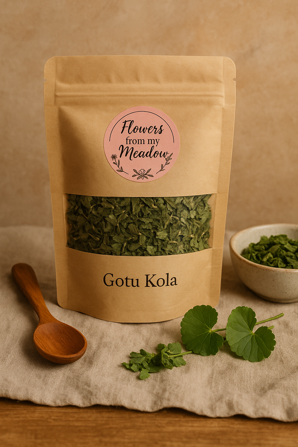 Dried Gotu Kola Leaf – Herbal Brain, Skin & Circulatory Tonic
