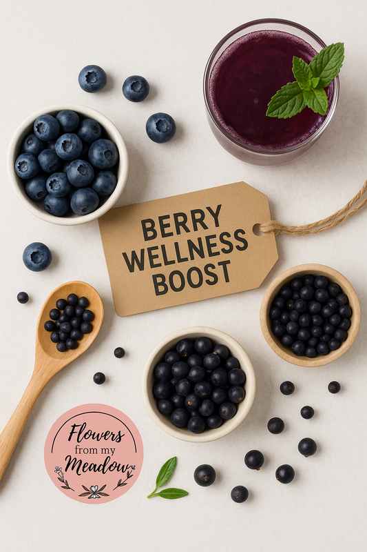 Berry Wellness Boost – Antioxidant-Rich Herbal Berry Trio for Immune Support, Detox & Vitality