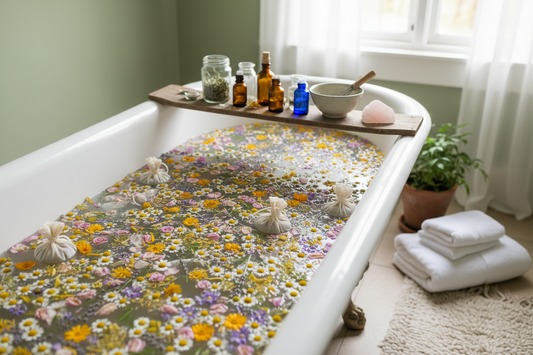 An Herbal Bath Ritual for Hormone Balance & Nervous System Calm