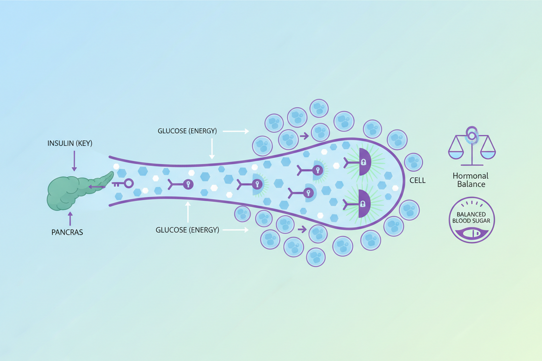 Insulin Explained: Blood Sugar, Energy & Hormone Stability