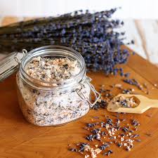 Make your own Lavender Bath Salt - Flowers from my Meadow