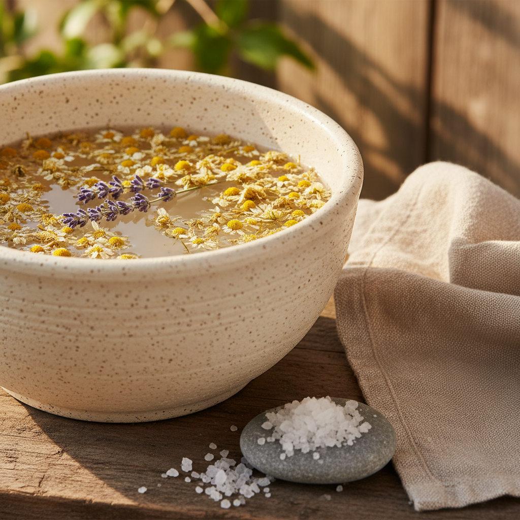 Chamomile & Lavender Evening Foot Soak