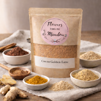 Cocoa Golden Latte | Warming Botanical Chocolate Lattea