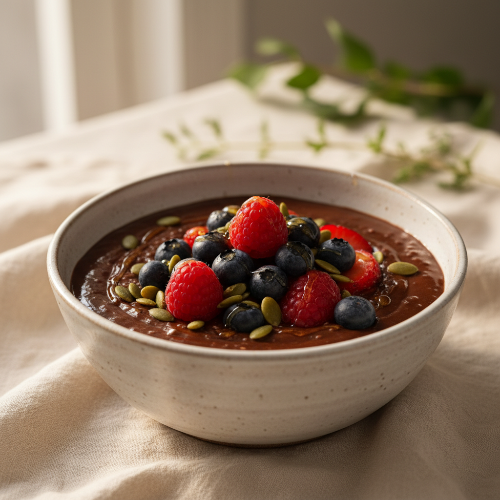 Cocoa & Mesquite Chia Bowl