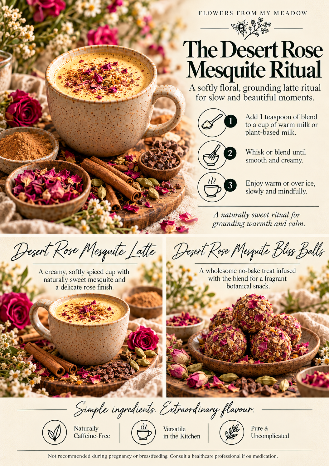 Desert Rose Mesquite Latte recipes.