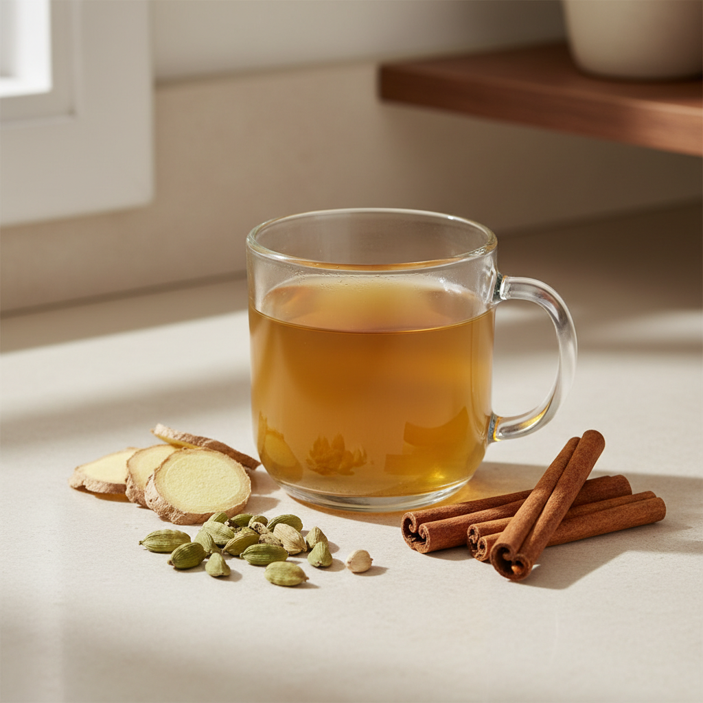 Ginger & Cardamom Warming Infusion