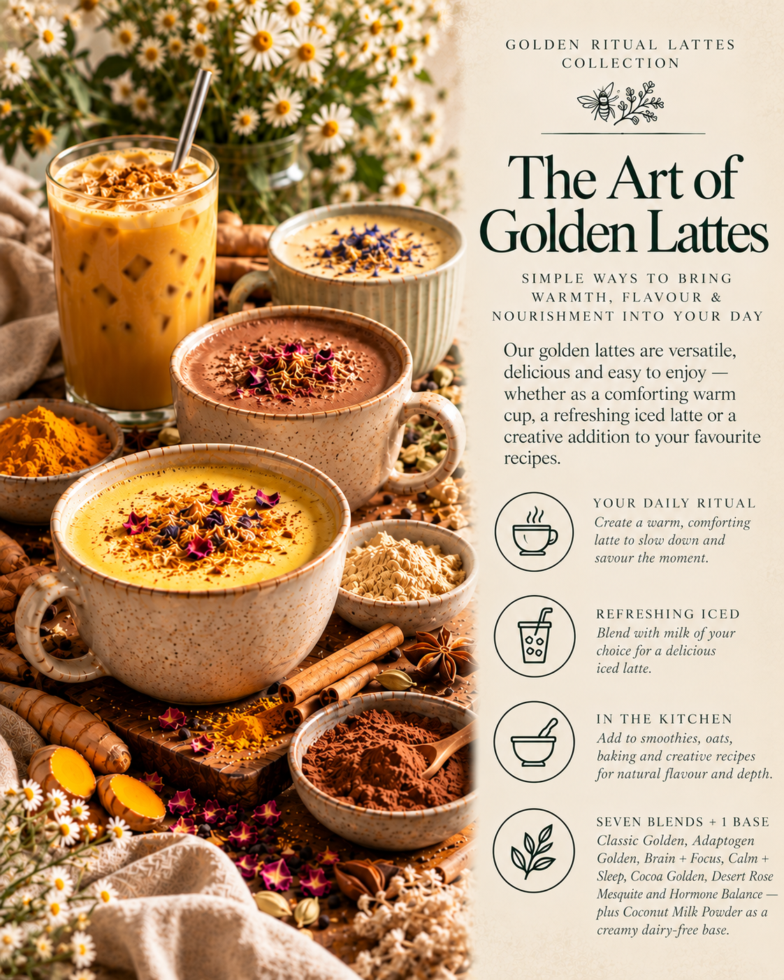 Golden Latte Ritual Collection.