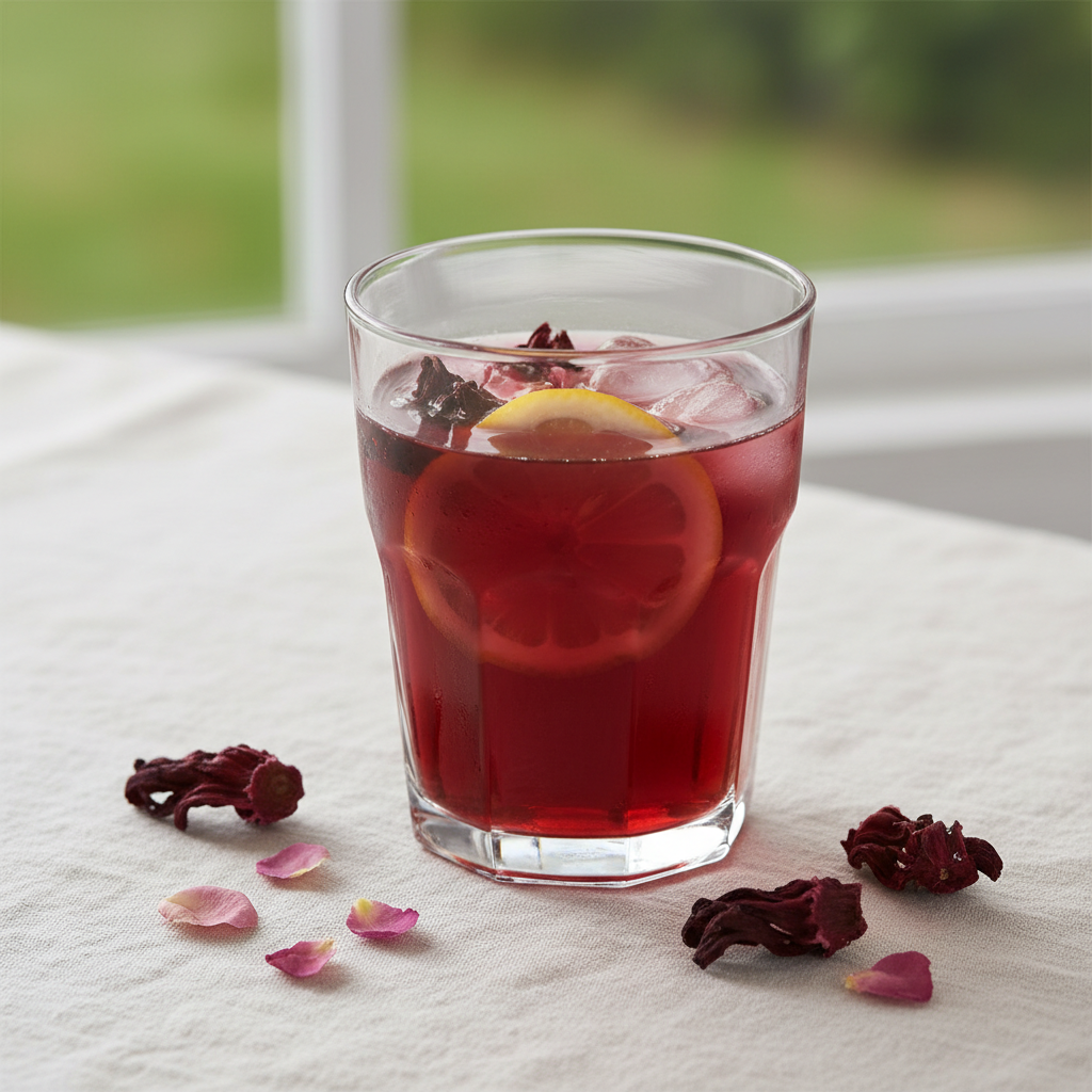 Hibiscus & Rose Iced Tea