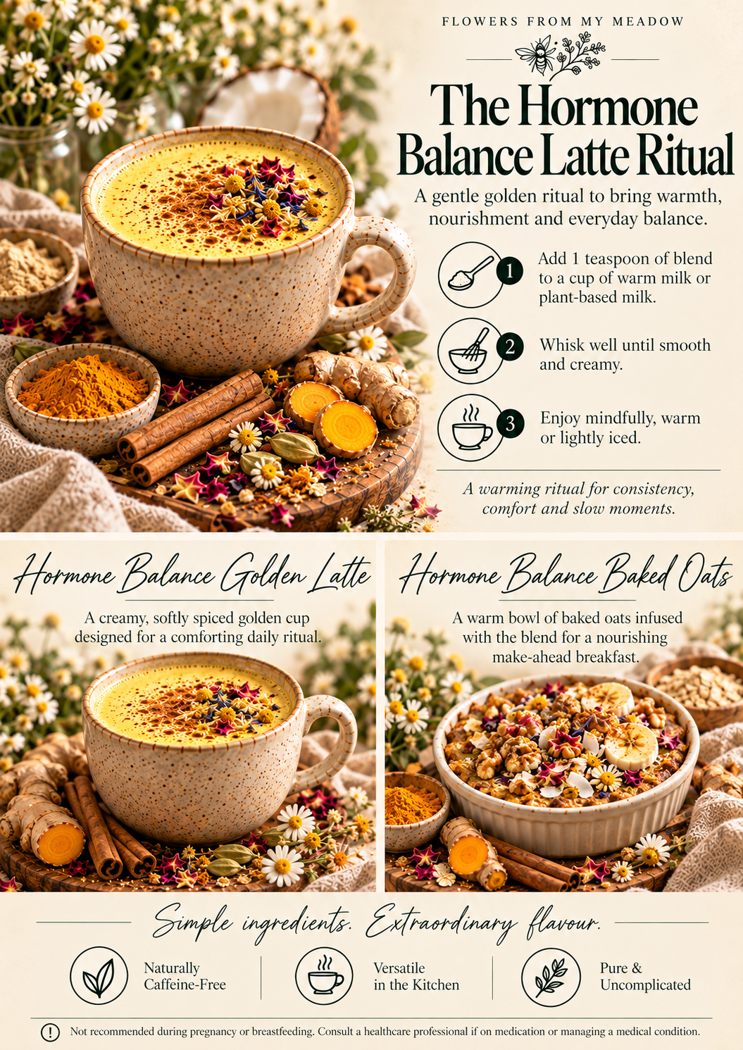 Hormone Balance Golden Latte recipes.