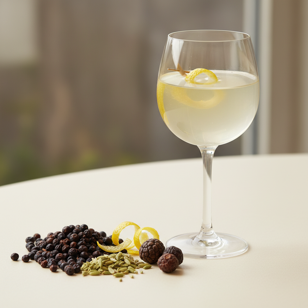 Juniper & Lemon Botanical Cordial