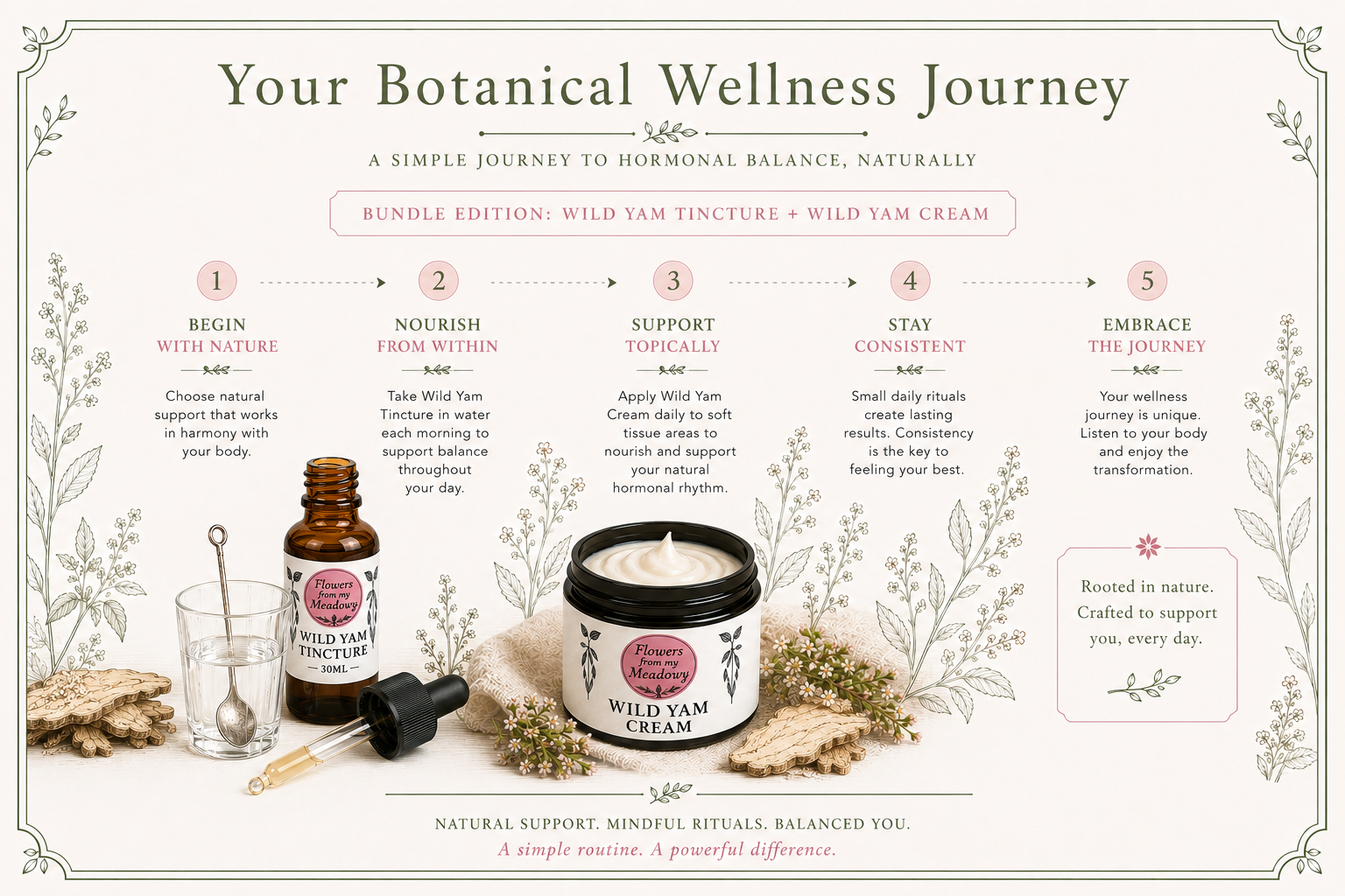 Your First Twelve Weeks botanical wellness timeline