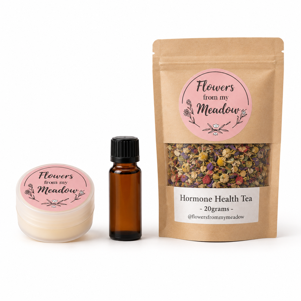 Wild Yam collection, bringing together Wild Yam Cream, Wild Yam Tincture and Hormone Health Tea