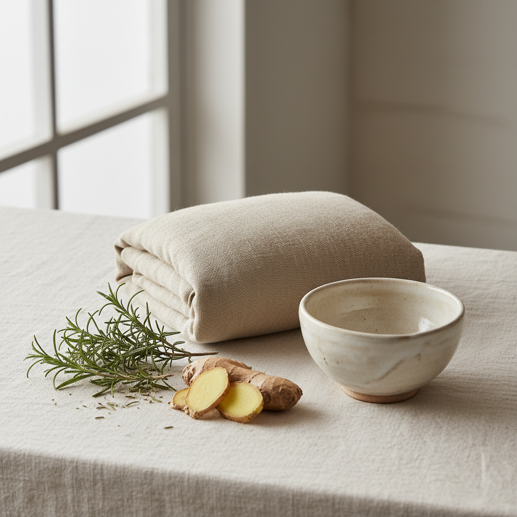Rosemary & Ginger Warm Compress