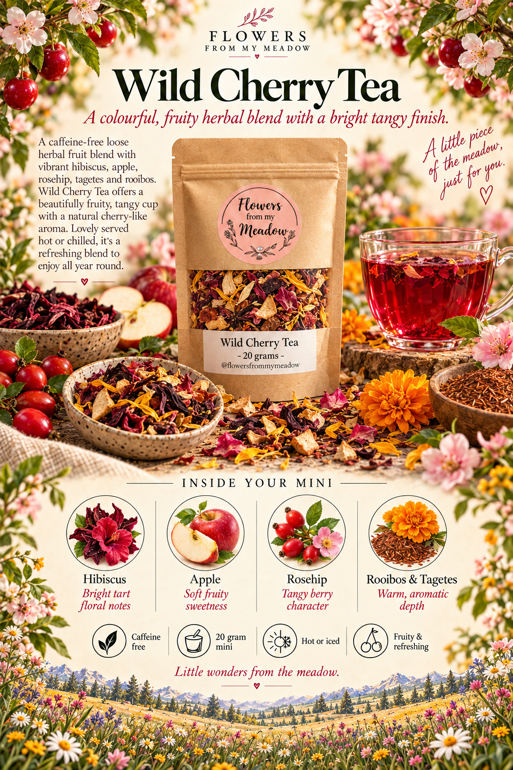 Wild Cherry Tea mini.