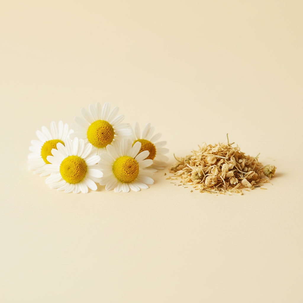 Chamomile botanical illustration