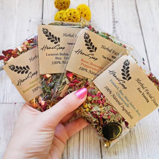 Botanical Face Steam Bundle : 5 Luxurious Herbal Steam Blends