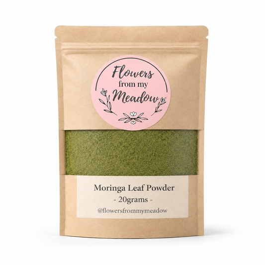 Moringa Leaf Powder 20 g by Flowers from my Meadow South Africa