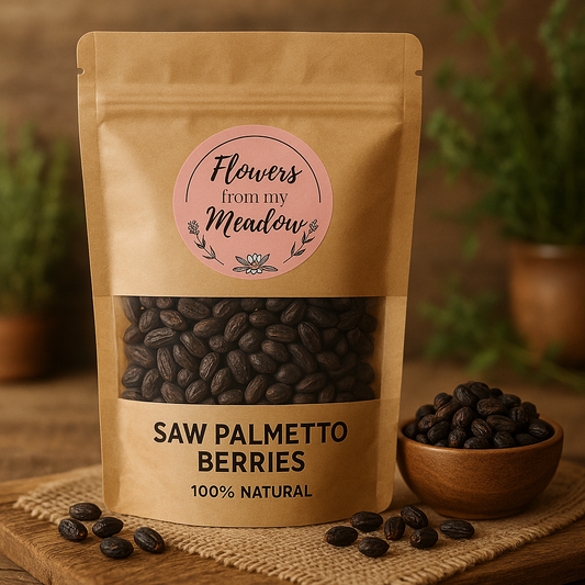 Whole Dried Saw Palmetto Berries – Herbal Support for Hormonal Balance & Prostate Health