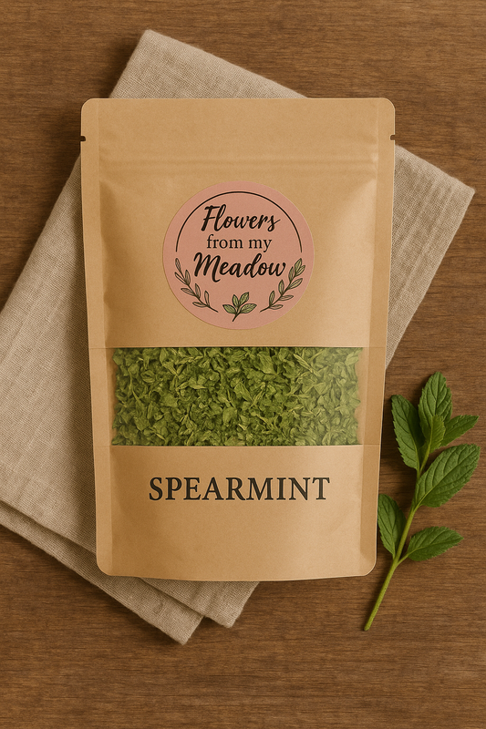 Dried Spearmint Leaves – Refreshing Herbal Support for Digestion, Hormones & Clarity