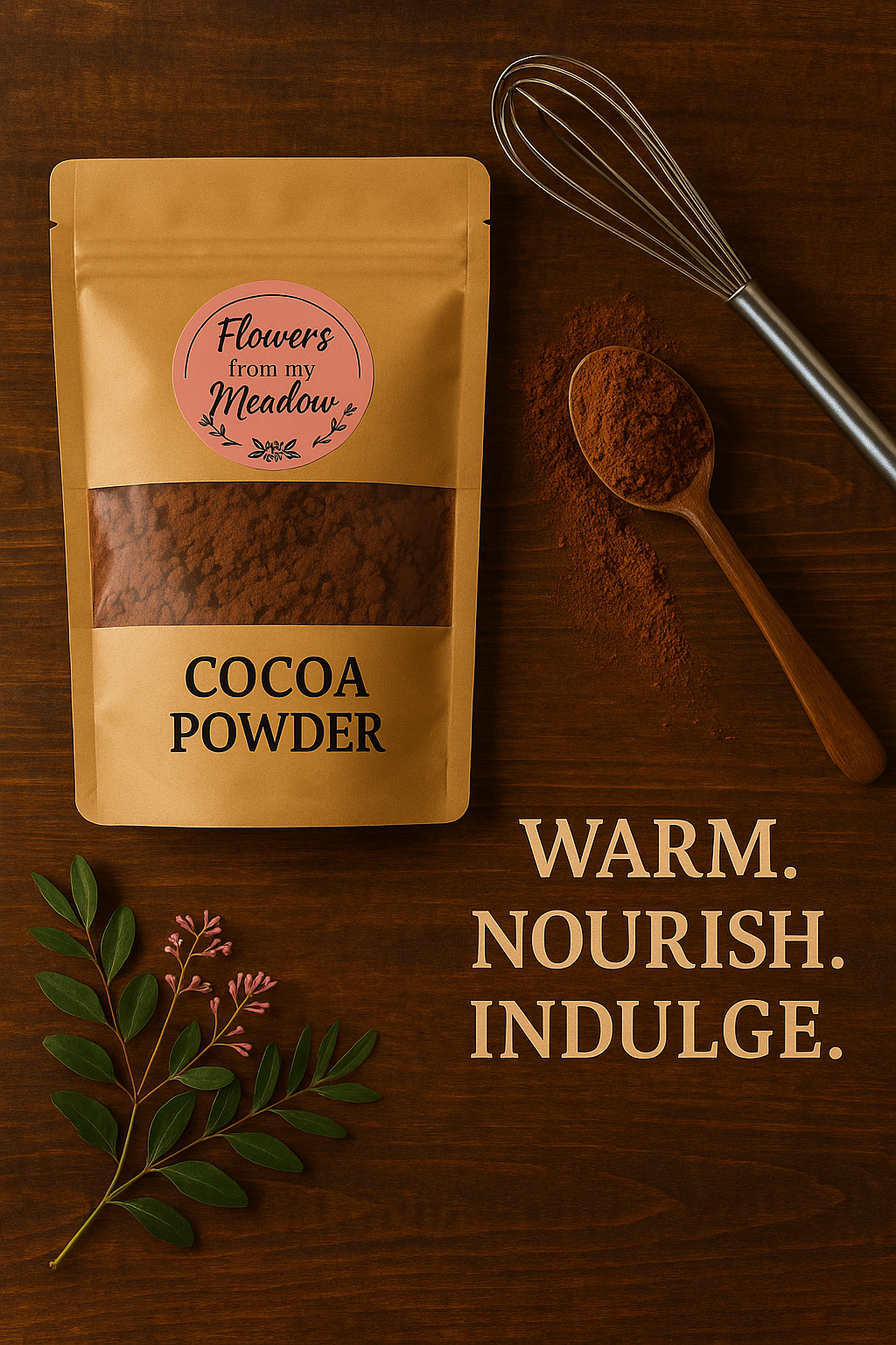 Raw Cocoa Powder – Antioxidant & Mood Support Superfood