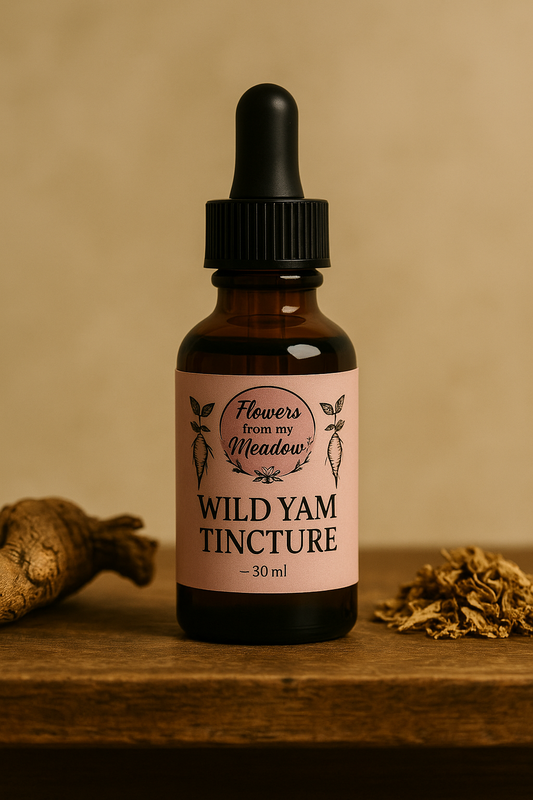 Wild Yam Tincture – Alcohol Extract for Hormonal Balance & Menstrual Wellness