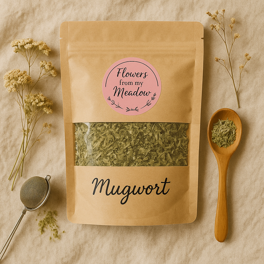 Dried Mugwort Leaf – Traditional Herbal Ally for Dreams, Digestion & Cyclical Balance