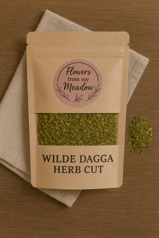 Dried Wild Dagga Leaves – Calming & Uplifting Botanical Support