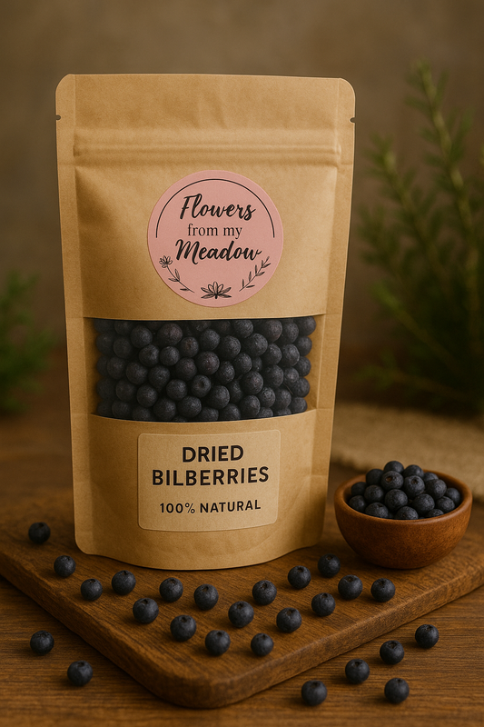 Whole Dried Bilberries – Wildcrafted Vision & Circulation Support