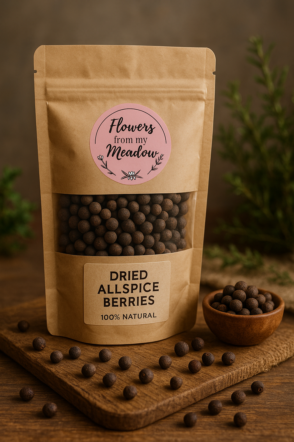 Whole Dried Allspice Berries – Naturally Aromatic & Healing