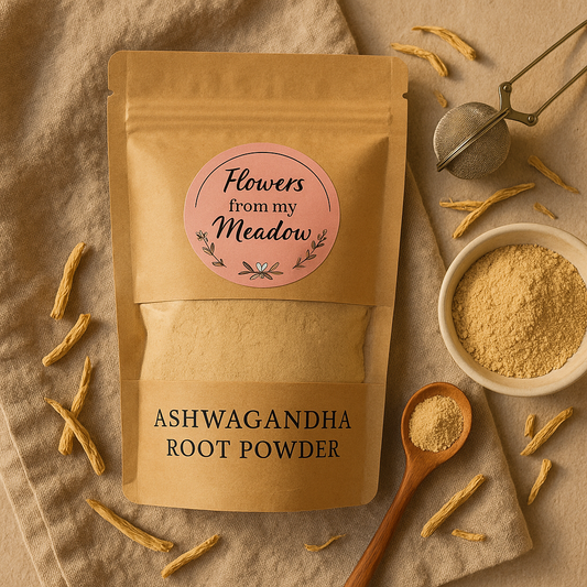 Ashwagandha Root Powder – Adaptogenic Herbal Support for Stress, Energy & Hormones