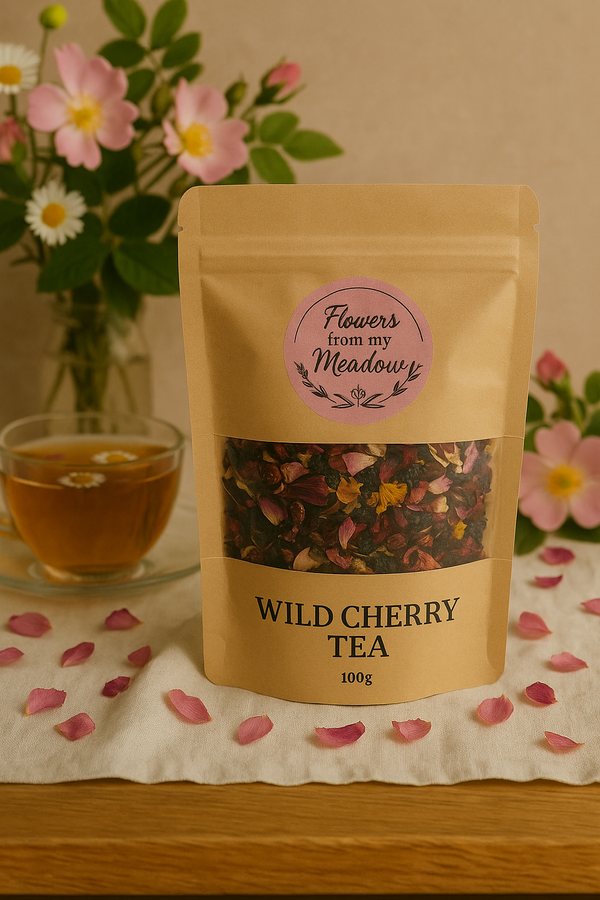 Wild Cherry Tea – Bright Herbal Infusion for Skin, Heart & Seasonal Vitality