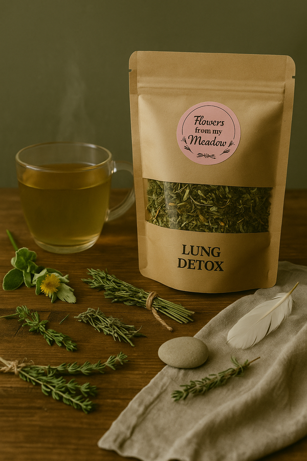 Lung Detox Tea – Herbal Respiratory Support for Clarity, Strength & Immune Health