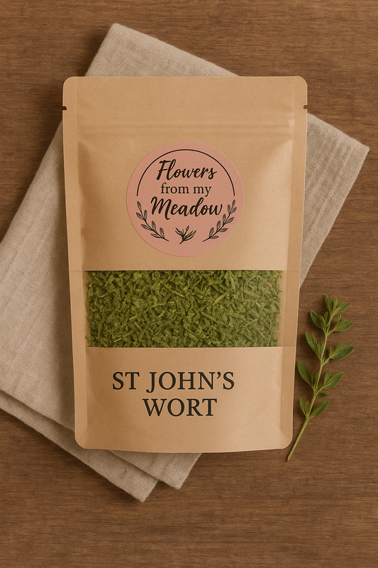 Dried St. John’s Wort Herb – Traditional Nervous System Support for Mood, Nerves & Skin Healing