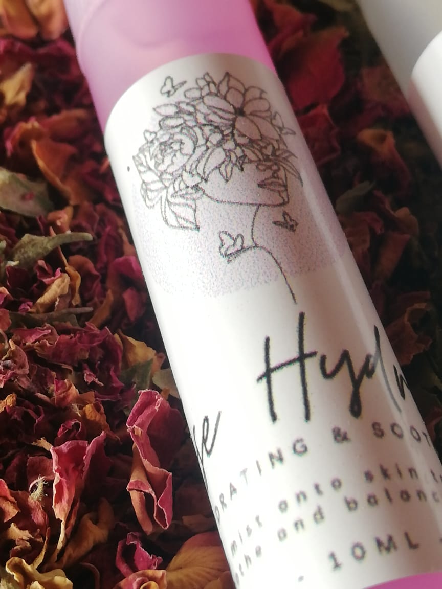 Rose, Witch Hazel, Frankincense Hydrosol Trio - Flowers from my Meadow 