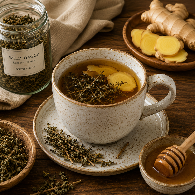 Wild Dagga, Honey & Ginger