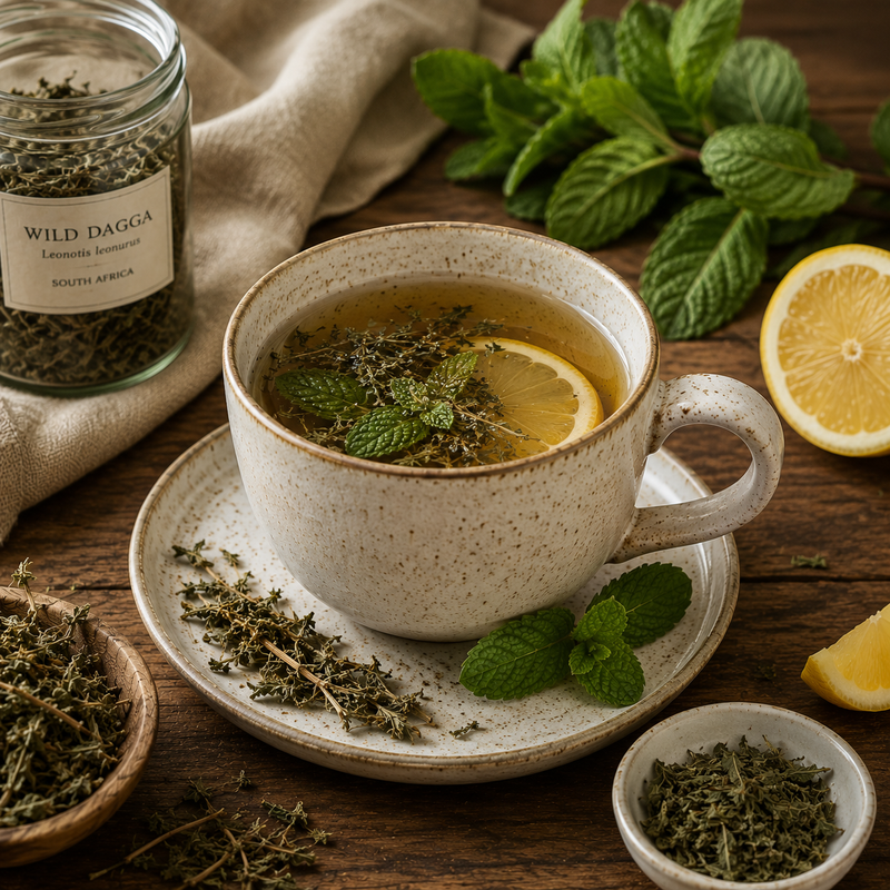 Wild Dagga, Mint & Lemon